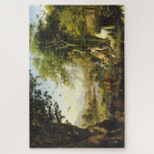 Puzzle Adam et Eve dans le paradis terrestre (Vertical)