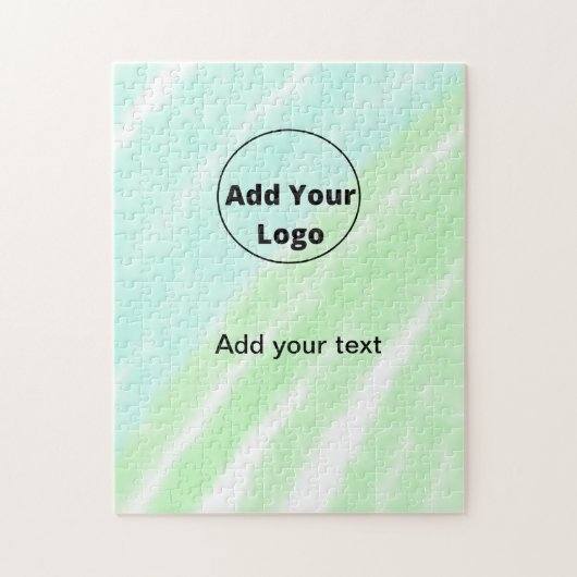 Puzzle add your text simple minimal custom add your logo (Vertical)