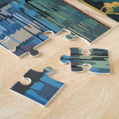 Puzzle Adelaide Australia Travel Art Vintage (Côté)