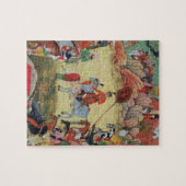 Puzzle Adham Khan rendant hommage à Akbar chez Sarangpur, (Horizontal)