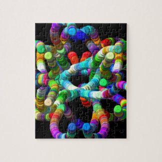 Puzzle ADN abstraite