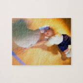 Puzzle Adolescente Jouant au volley-ball (Horizontal)