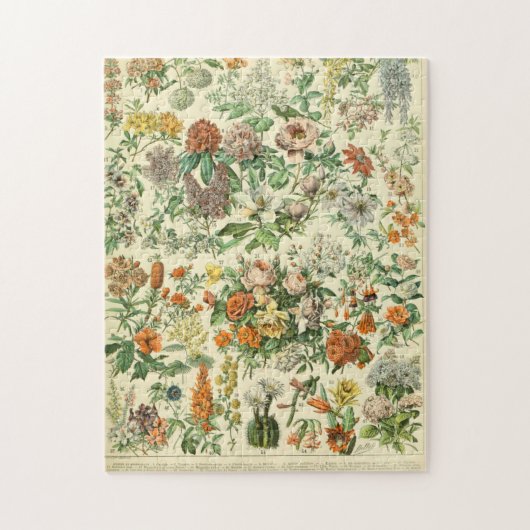 Puzzle Adolphe Millot Fleurs (Vertical)