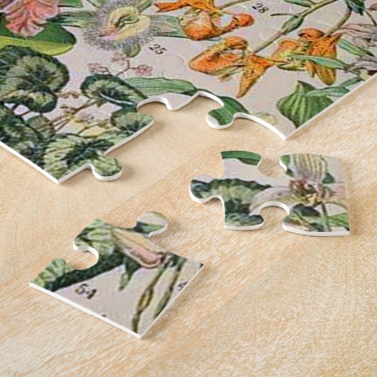 Puzzle Adolphe Millot fleurs D (Côté)