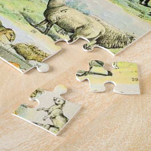 Puzzle Adolphe Millot mammifères D (Côté)