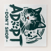 Puzzle Adoptez, n'achetez pas 1 (Horizontal)