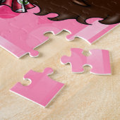 Puzzle Adorable Africaine Américaine (Côté)