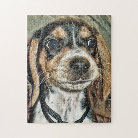 Puzzle Adorable Beagle Chiot (Vertical)