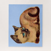 Puzzle adorable chaton siamois (Vertical)