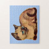 Puzzle adorable chaton siamois (Vertical)