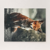 Puzzle Adorable Fox faunique animal (Horizontal)