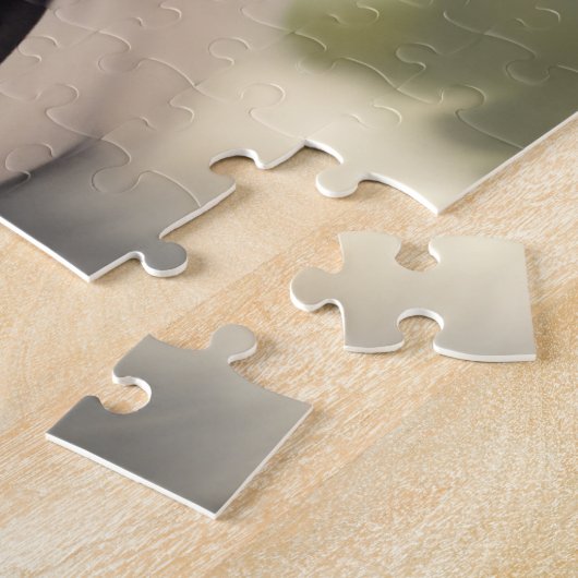 Puzzle Adorable Kitten portant un Sweat - shirt à capuche (Côté)