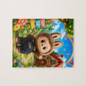 Puzzle Adorable Labubu pour Enfants (Horizontal)