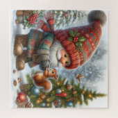 Puzzle Adorable Noël Gnome (Horizontal)