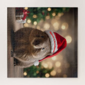 Puzzle adorable Noël Wombat, (Horizontal)