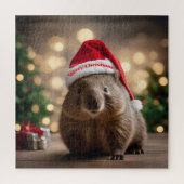 Puzzle adorable Noël Wombat, (Vertical)