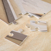 Puzzle Adorable ouvrier de construction Chien Cute Chiot (Côté)