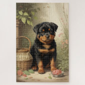 Puzzle Adorable Rottweiler (Vertical)
