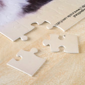 Puzzle Adorable Siamese Kitten Blue Eye Close-up Photo (Côté)