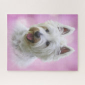 Puzzle Adorable West Highland blanc terrier (Horizontal)