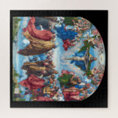 Puzzle Adoration de la Trinité, Albrecht Durer (Horizontal)