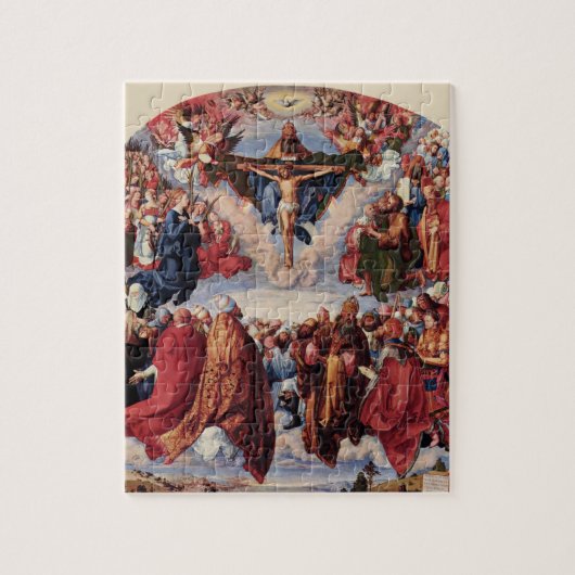 Puzzle Adoration de la Trinité par Albrecht Durer, 1511 (Vertical)