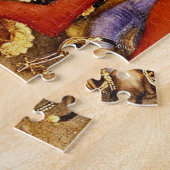 Puzzle Adoration des mages de Gentile da Fabriano (Côté)