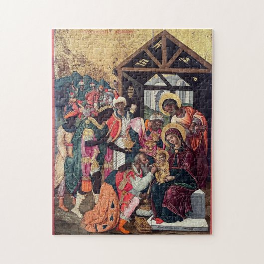 Puzzle Adoration des Mages par Emmanuel Tzanes (Vertical)