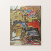Puzzle Adoration des Mages par Sandro Botticelli 1475 (Vertical)