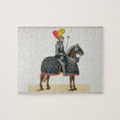 Puzzle Adoubez dans l'armure sur son cheval, plat 'd'un (Horizontal)