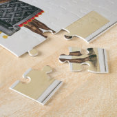 Puzzle Adoubez dans l'armure sur son cheval, plat 'd'un (Côté)