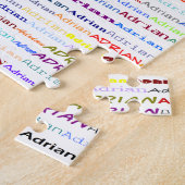 Puzzle Adrian Text Design II (Côté)
