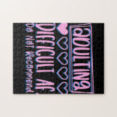 Puzzle Adulte Adulte Difficile AF Ne Recommanderait Pas (Horizontal)