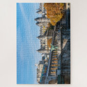 Puzzle Aerial metro on Pont de Bir-Hakeim - Paris, France (Vertical)