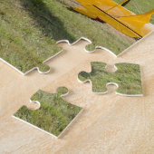 Puzzle Aerobatic Bi Plane On the Field (Côté)