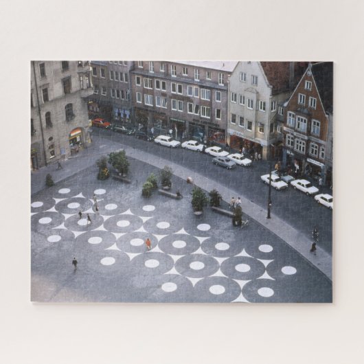 Puzzle Aéroport d'Augsbourg-Allemagne 1971 (Horizontal)