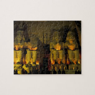 Puzzle AF, Égypte, Abu Simbel. Figures colossales de