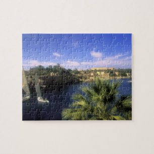 Puzzle AF, Égypte, Haute-Égypte, Assouan. Fleuve Nil,