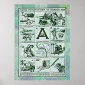 Puzzle Afbeelding Names Print (Voorkant)