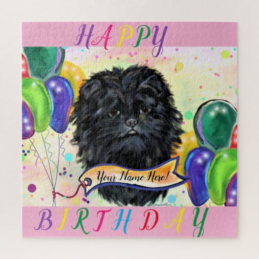 Puzzle Affenpinscher (Vertical)