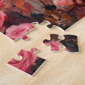 Puzzle Affenpinscher avec des roses - Saint-Valentin (Côté)