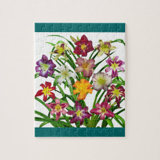 Puzzle Affichage des daylilies II
