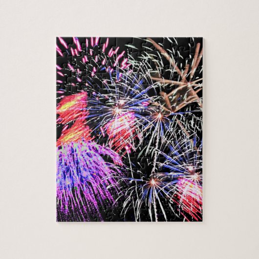 Puzzle Affichage Fireworks (Vertical)