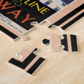 Puzzle Affiche 34 de Vintage voyage (Côté)