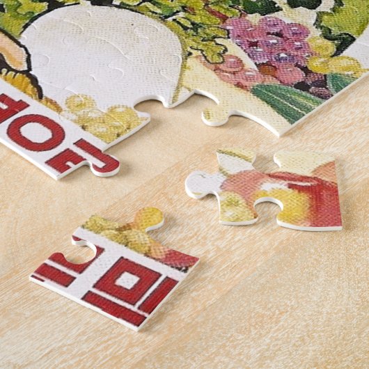 Puzzle Affiche asiatique (Côté)