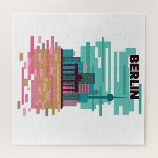 Puzzle Affiche Berlin Travel (Horizontal)
