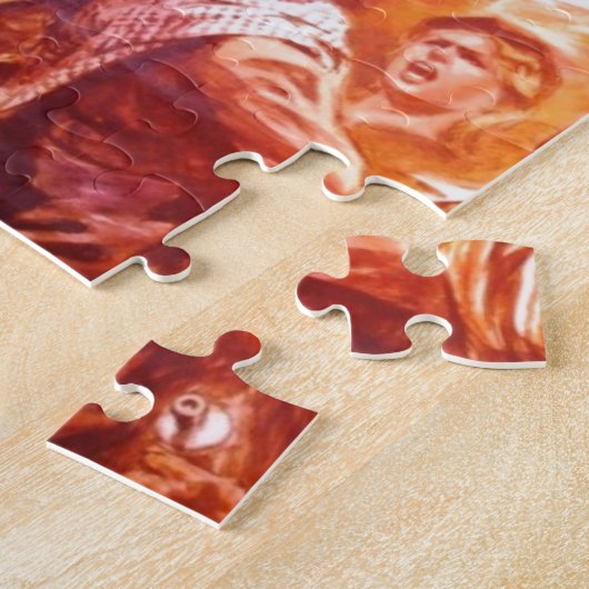 Puzzle Affiche chinoise d'art (Côté)