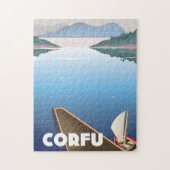 Puzzle Affiche Corfu Travel (Vertical)