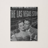 Puzzle Affiche de B&W Las Vegas (Vertical)