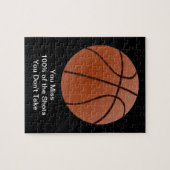 Puzzle Affiche de basket-ball Célèbre Motivational Quote (Horizontal)